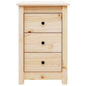 Nachttische Kiefer Massivholz, 2er Set
