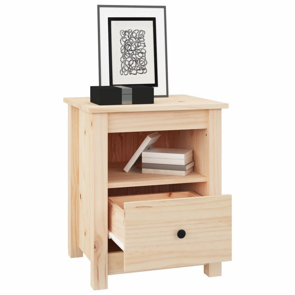 Nachttisch Kiefer Massivholz 40x35x49 cm