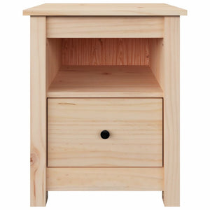 Nachttische Kiefer Massivholz, 2er-Set