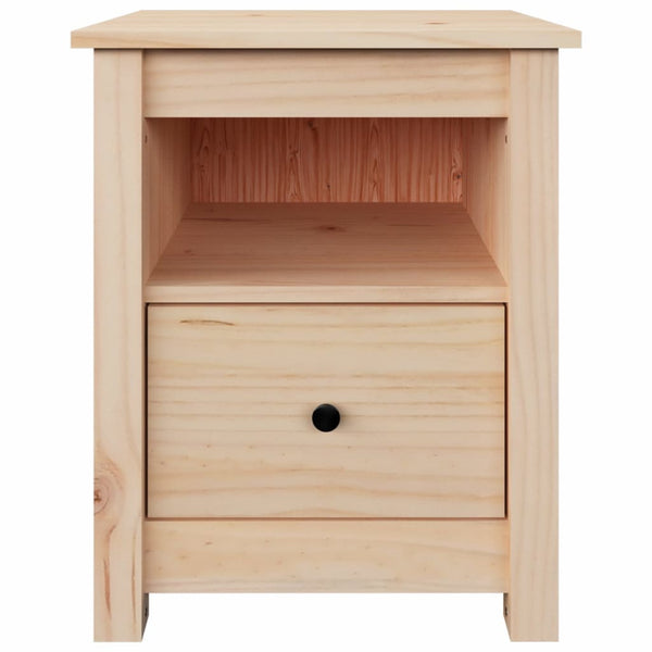 Nachttische Kiefer Massivholz, 2er-Set