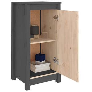 Graue Kiefer Sideboards, 2er Set