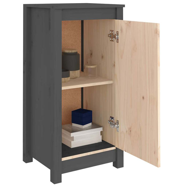 Graue Kiefer Sideboards, 2er Set
