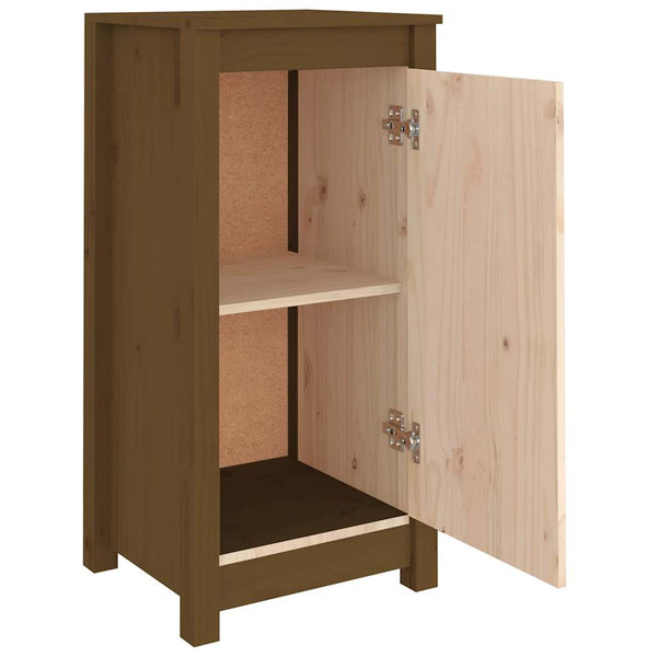 Honigbraune Kiefer Sideboards, 2er Set