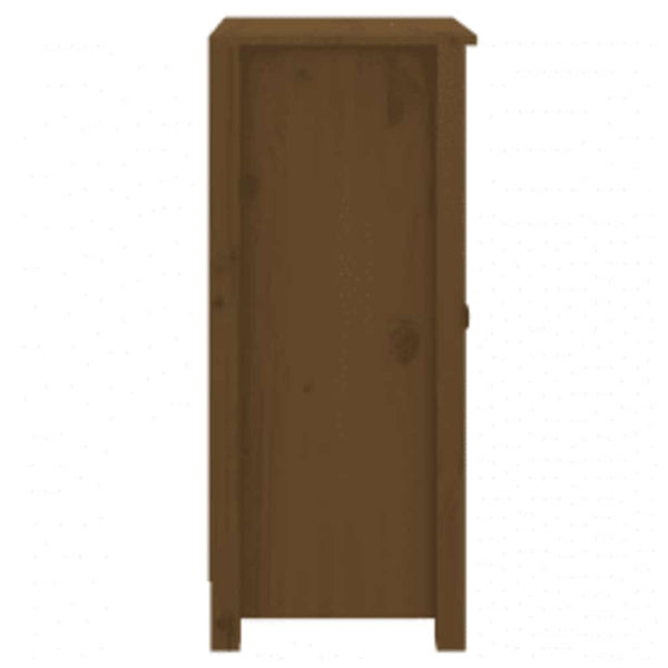 Honigbraune Kiefer Sideboards, 2er Set