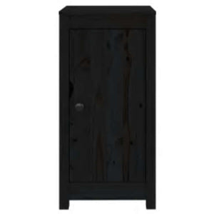 Schwarze Kiefer Sideboards, 2er-Set