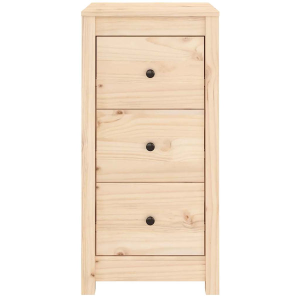 Massivholz Sideboards Kiefer 40x35x80cm, 2er Set