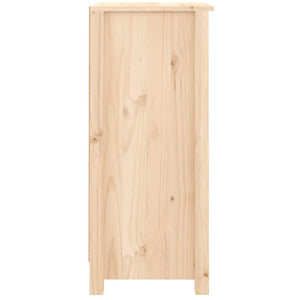 Massivholz Sideboards Kiefer 40x35x80cm, 2er Set
