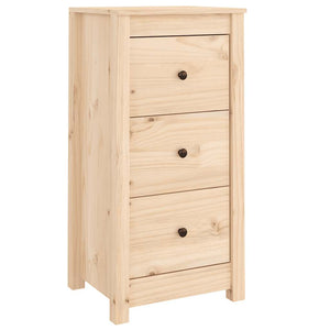 Massivholz Sideboards Kiefer 40x35x80cm, 2er Set