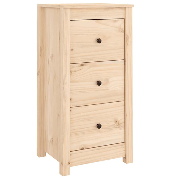 Massivholz Sideboards Kiefer 40x35x80cm, 2er Set