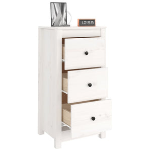 Weiße Kiefer Sideboards, 2er Set