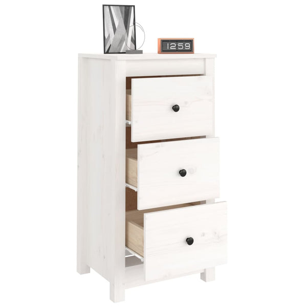 Weiße Kiefer Sideboards, 2er Set