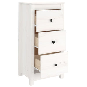 Weiße Kiefer Sideboards, 2er Set