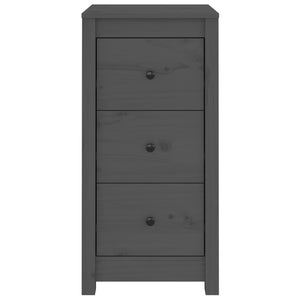 Graue Kiefer Sideboards, 2er-Set