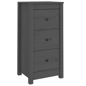 Graue Kiefer Sideboards, 2er-Set
