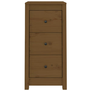 Honigbraune Kiefer Sideboards, 2er Set
