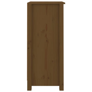 Honigbraune Kiefer Sideboards, 2er Set