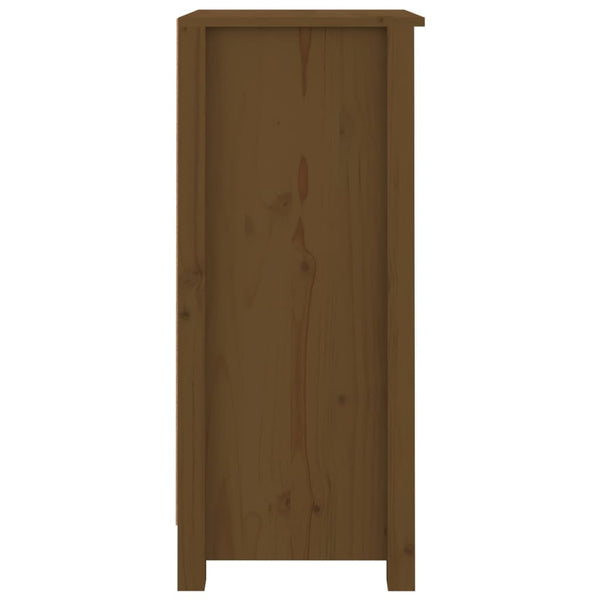 Honigbraune Kiefer Sideboards, 2er Set