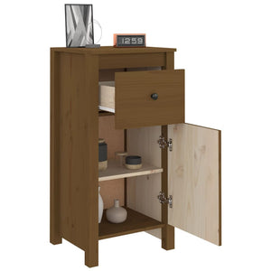 Honigbraunes Kiefer Sideboard 40x80 cm