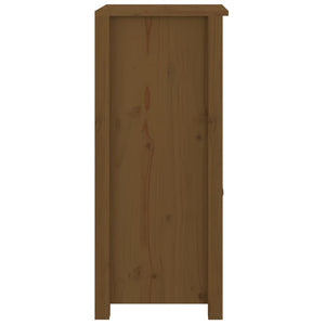 Honigbraunes Kiefer Sideboard 40x80 cm