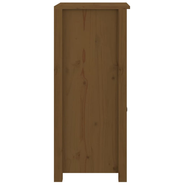Honigbraunes Kiefer Sideboard 40x80 cm
