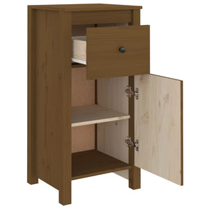 Honigbraunes Kiefer Sideboard 40x80 cm