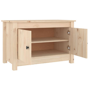 Massivholz Schuhschrank Kiefer 70cm