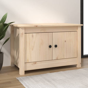 Massivholz Schuhschrank Kiefer 70cm