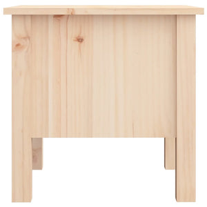 Beistelltische 2er Set Kiefer Massivholz 40x40 cm