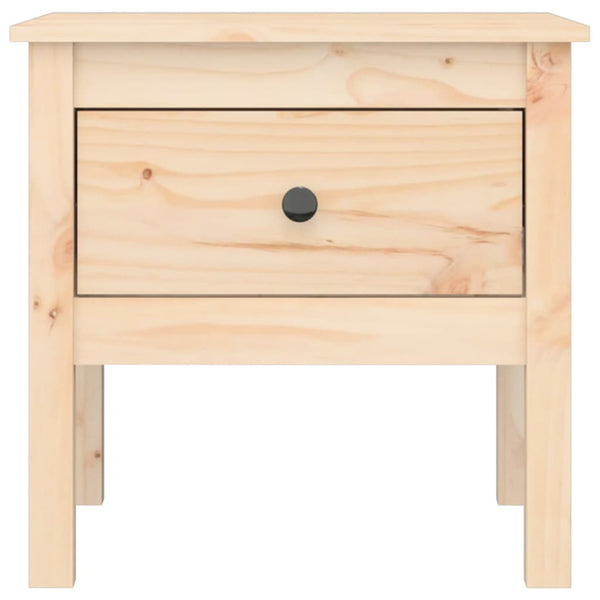Massivholz Beistelltisch Kiefer 50x50 cm