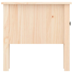 Massivholz Beistelltisch Kiefer 50x50 cm