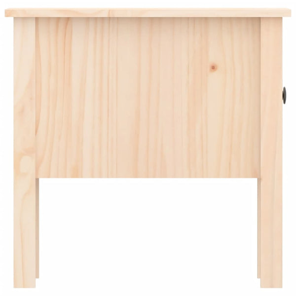 Beistelltische 2er Set Kiefer Massivholz 50x50 cm