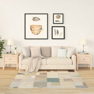 Beistelltische 2er Set Kiefer Massivholz 50x50 cm