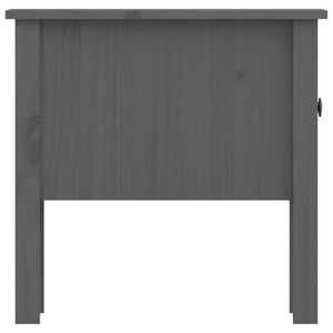 Graue Kiefer Beistelltische, 2er Set