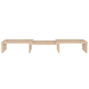 Monitorständer Kiefer Massivholz 60 cm