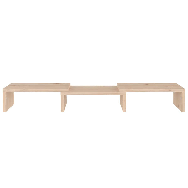 Monitorständer Kiefer Massivholz 60 cm