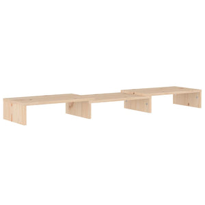 Monitorständer Kiefer Massivholz 80 cm