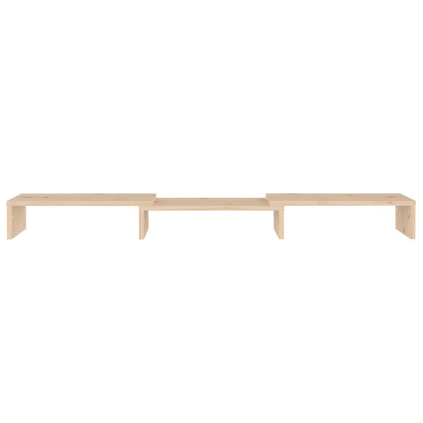 Monitorständer Kiefer Massivholz 80 cm