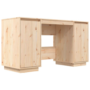 Massivholz Schreibtisch Kiefer 140x50 cm