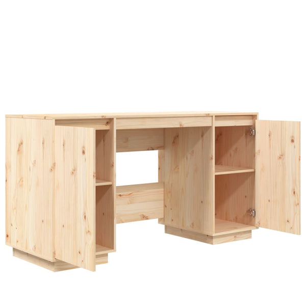 Massivholz Schreibtisch Kiefer 140x50 cm