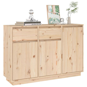 Massivholz Kiefer Sideboard, 110cm