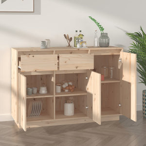 Massivholz Kiefer Sideboard, 110cm