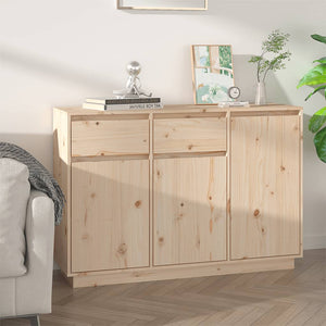 Massivholz Kiefer Sideboard, 110cm