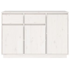Weißes Sideboard 110 cm Kiefer Massivholz