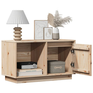 TV-Schrank Kiefer Massivholz 74 cm