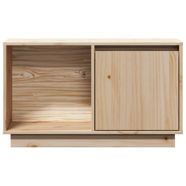 TV-Schrank Kiefer Massivholz 74 cm