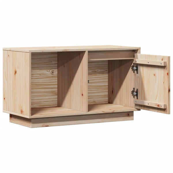 TV-Schrank Kiefer Massivholz 74 cm