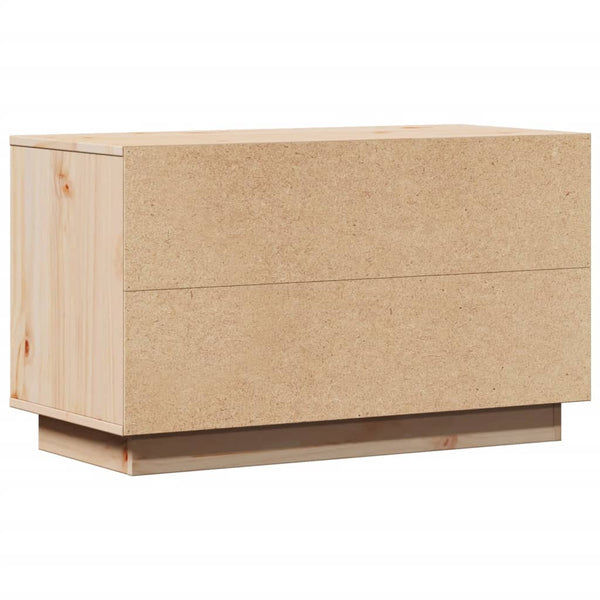 TV-Schrank Kiefer Massivholz 74 cm