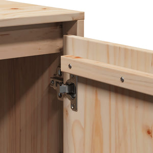 TV-Schrank Kiefer Massivholz 74 cm