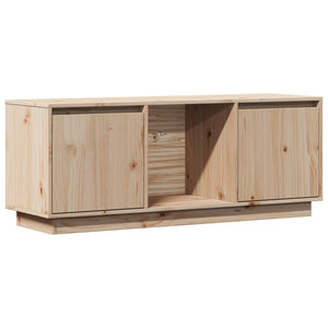 TV-Schrank Kiefer Massivholz 110,5 cm