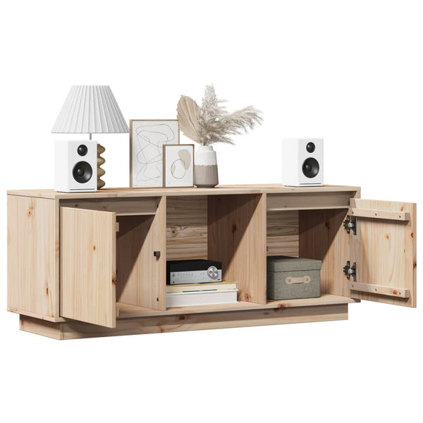 TV-Schrank Kiefer Massivholz 110,5 cm